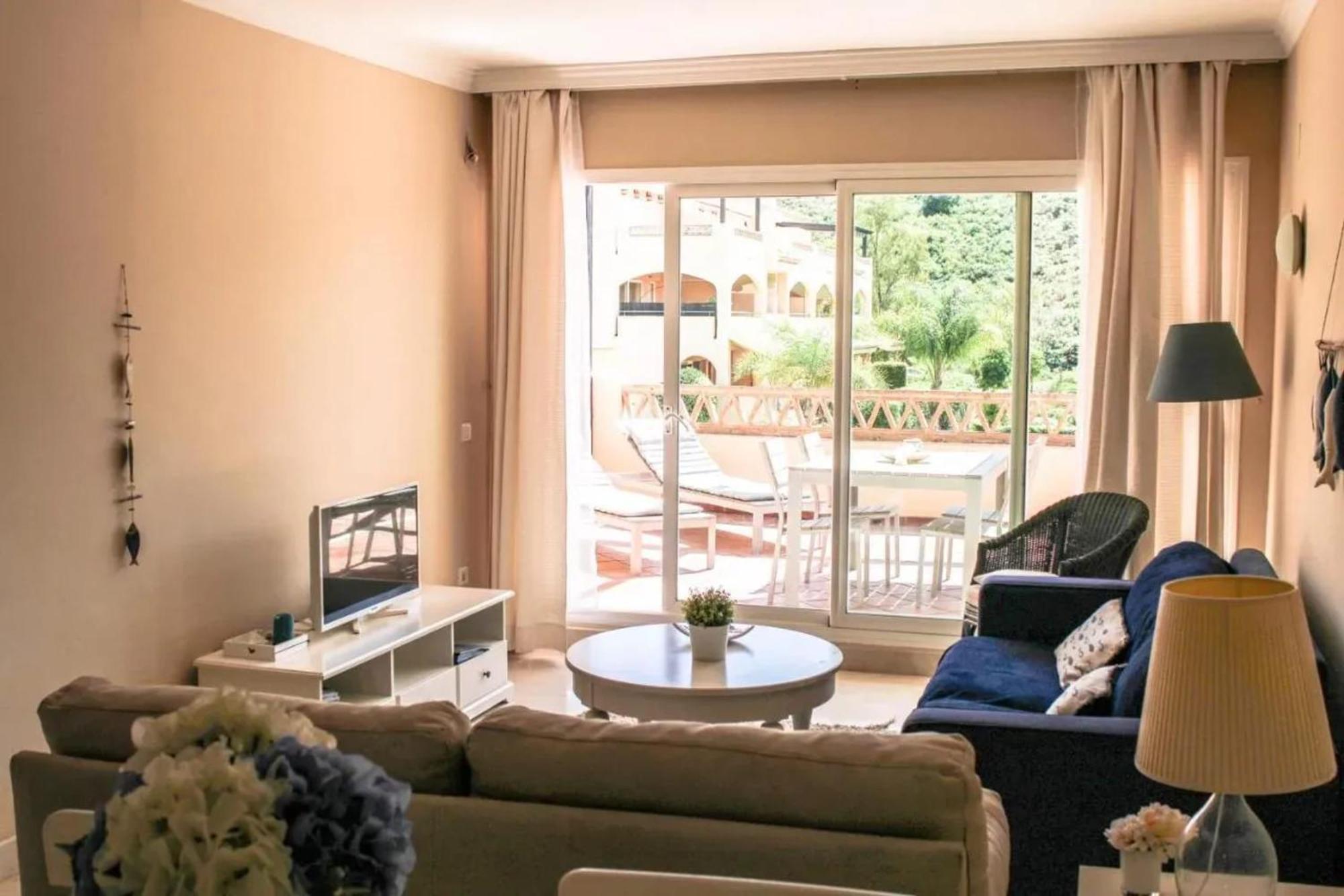 Family Apartment In Marbella With Pool Exterior foto